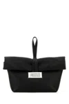 Maison Margiela Rectangular Leather Clutch Loop Handle