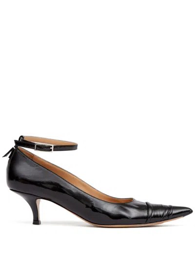 Maison Margiela Black Leather Pumps