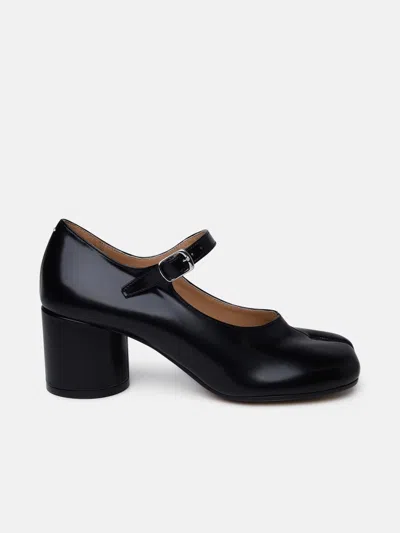Maison Margiela Black Leather Pumps