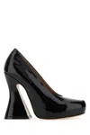 Maison Margiela Elegant Leather Sketch Pumps With 12 Cm Heel Height In Black