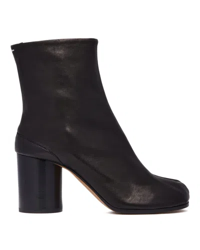 Maison Margiela Black Leather Tabi Boots