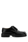 Maison Margiela Chunky Sole Lace-up Shoes With Glossy Finish