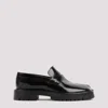 Maison Margiela Tabi County Leather Loafers With 3.5cm Heel In Black