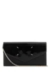 Maison Margiela Black Leather Wallet In Black