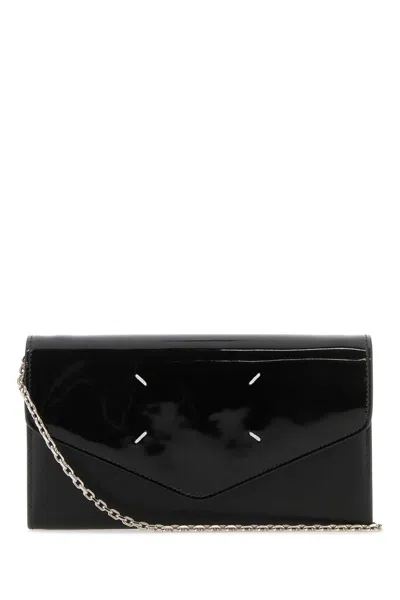 Maison Margiela Black Leather Wallet