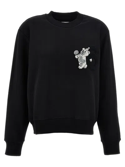 Maison Margiela Black Logo Patch Sweatshirt
