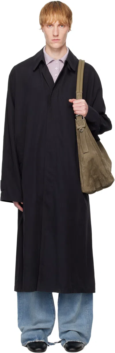 Maison Margiela Black Peached Coat