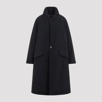 Maison Margiela Black Polyamide Coat