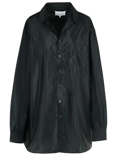 Maison Margiela Black Polyester Shirt