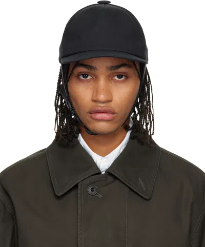 Maison Margiela Black Riding Cap