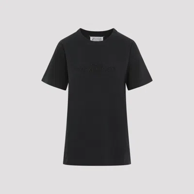MAISON MARGIELA BLACK ROUNDNECK T-SHIRT
