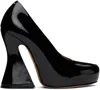 Maison Margiela Elegant Leather Sketch Pumps With 12 Cm Heel Height In T8013 Black