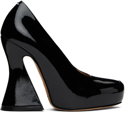 Maison Margiela Black Sketch Heels In T8013 Black