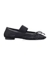 Maison Margiela Black Slip On Ballet Flats In Black