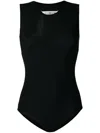Maison Margiela Basic Roundneck Body Clothing In Black