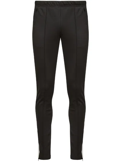 Maison Margiela Black Stripe Pants With Ankle Zips