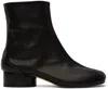 Maison Margiela Tabi Ankle Boots 60mm In T8013 Black