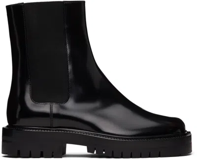 Maison Margiela Ankle-high Split-toe Chelsea Boots In Smooth Leather In ...