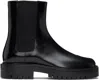 MAISON MARGIELA BLACK TABI CHELSEA BOOTS