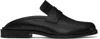 Maison Margiela Black Tabi City Loafer Mules In H8396 Black