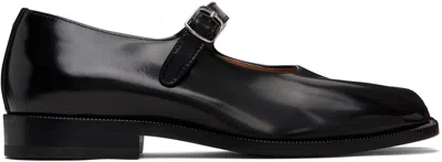 Maison Margiela Black Tabi City Mary-jane Loafers