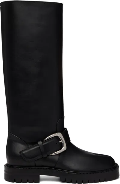Maison Margiela Black Tabi County Knee Boots
