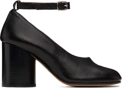 Maison Margiela Black Tabi Heels In T8013 Black