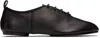 Maison Margiela Black Tabi Jazz Lace-up Derbys In Black