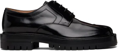 Maison Margiela Brogue Lace Ups In Black