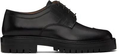 Maison Margiela Brown Tabi Lace-up Oxfords In T2264 Chic Brown