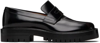 Maison Margiela Black Tabi Loafers