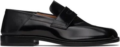 Maison Margiela Tabi Slip-on Loafers In Black
