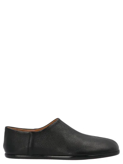 MAISON MARGIELA BLACK TABI LOAFERS