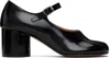 Maison Margiela Tabi Block-heel Ankle-strap Pumps In Black