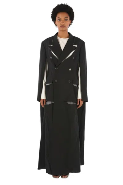 Maison Margiela Black Trench Coat