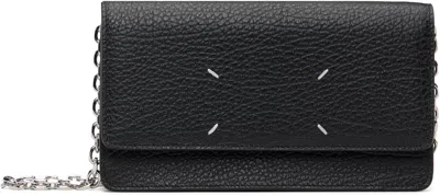 Maison Margiela Black Wallet Chain Bag