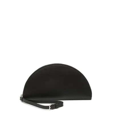 Maison Margiela Four Stitches Leather Wallet In Black