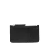 Maison Margiela Men's Leather Card Holder In Black