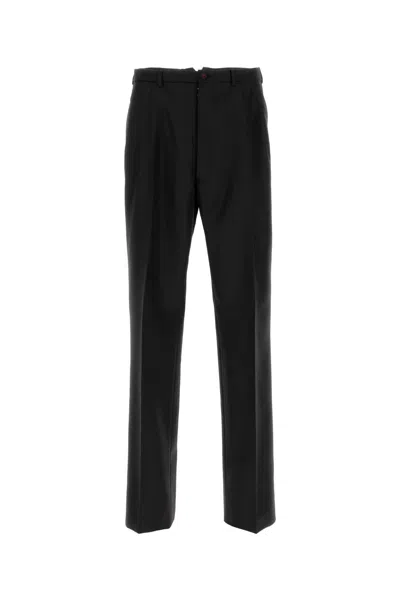 Maison Margiela Black Wool Blend Pant