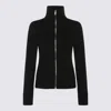 Maison Margiela Black Wool Zip-up Cardigan In Black