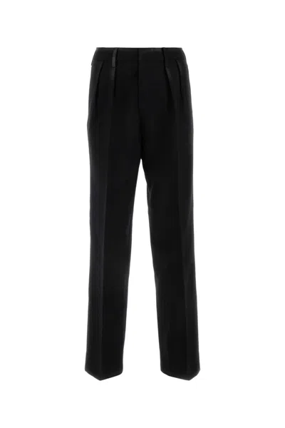 MAISON MARGIELA MAISON MARGIELA BLACK WOOL PANT