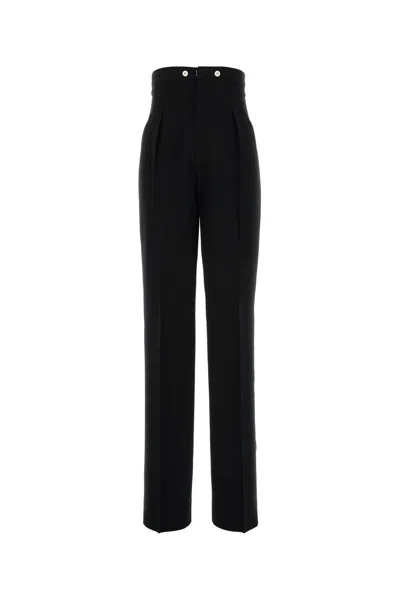 Maison Margiela Straight Leg Trousers In Black