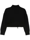 Maison Margiela Black Wool Sweater In Black