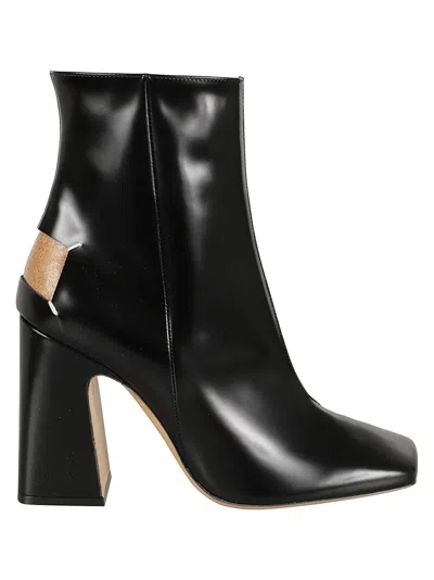 Maison Margiela Black Zip Boots