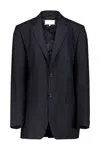 Maison Margiela Oversize Blazer In Blue