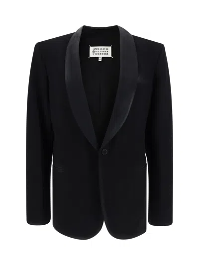 Maison Margiela Wool Blazer Women In Black