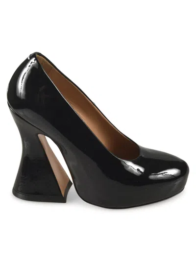 Maison Margiela Block Heel Pumps In Black