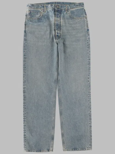 Maison Margiela Straight-leg Denim Jeans With Classic Five-pocket Design In Blue