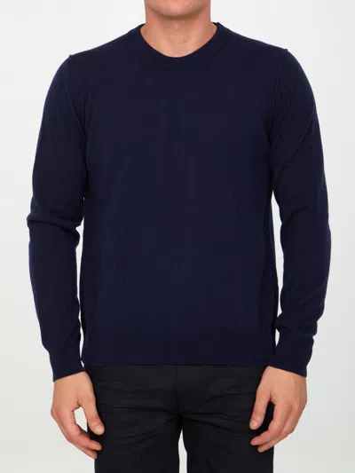 MAISON MARGIELA BLUE CASHMERE JUMPER