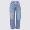 MAISON MARGIELA BLUE COTTON JEANS